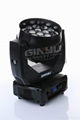 High quality 19pcsx12W rgbw 4in1 zoom led wash light moving head  3