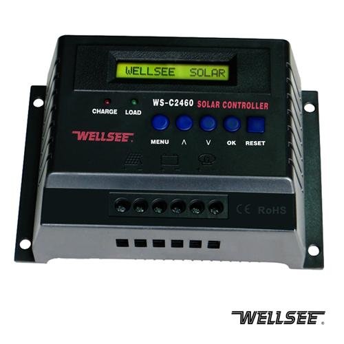 Intelligent WS-SC2410 12V/24V 10A solar power controller  4