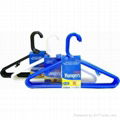 plastic tubular hanger/clothes hanger rack/ coat hanger wholesale 3