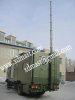 vehicle mounted telescoping antenna masts and mobile telecom antenna tower mast