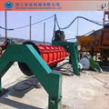 Roller suspension concrete pipe machine