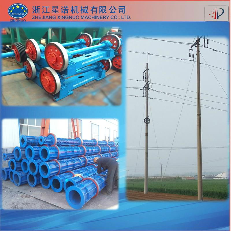 Spun Prestressed Concrete Pole Steel Mold for Africa Market 3