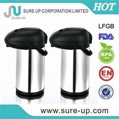 stainless steel vacuum pumping airpot