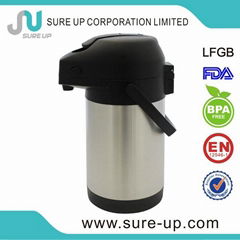 insulated stainless steel vacuum airpot