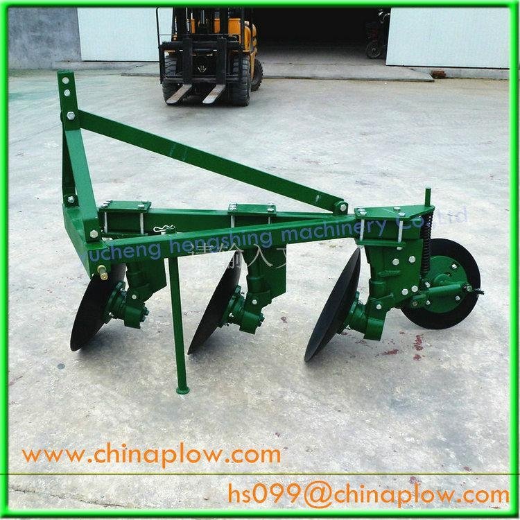Farm machinery 3 disc plough for tractor 3