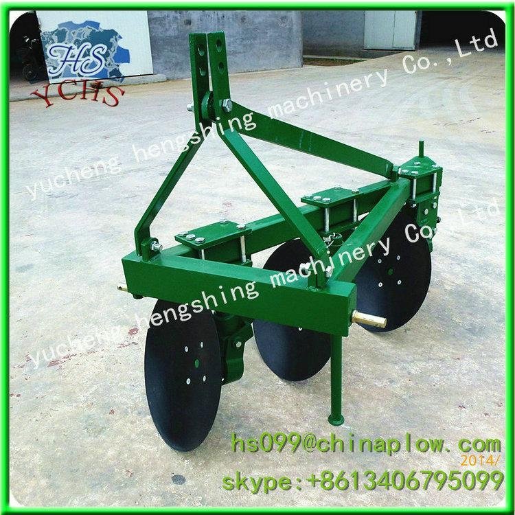 Farm machinery 3 disc plough for tractor 4