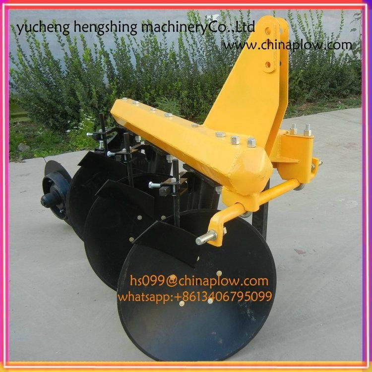 Agricultural equipment new type disc plough 3 disk plough for sale