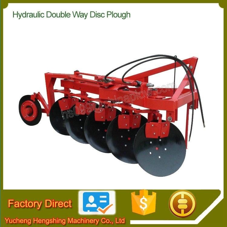 Hot selling double way disc plough for foton tractor 2