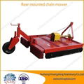 Farm machinery rear mounted chain mower for tractors 4