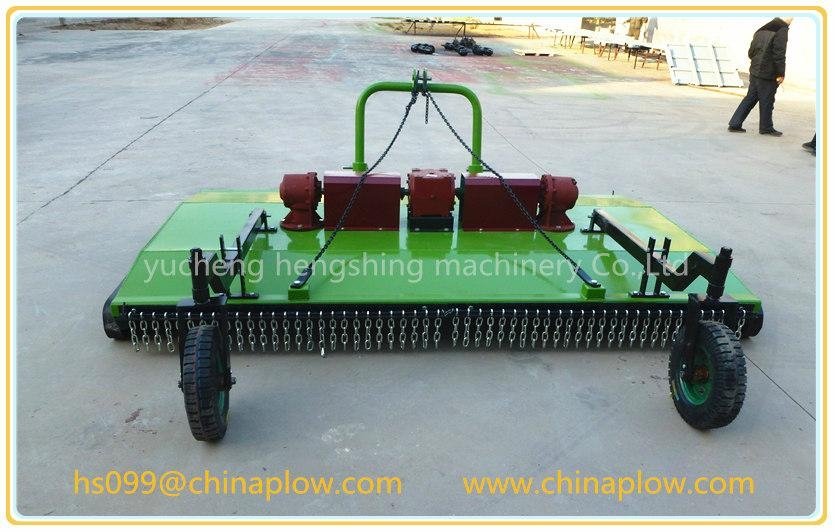 Grass cutting machine rear mounted chain mower with high quailty 3