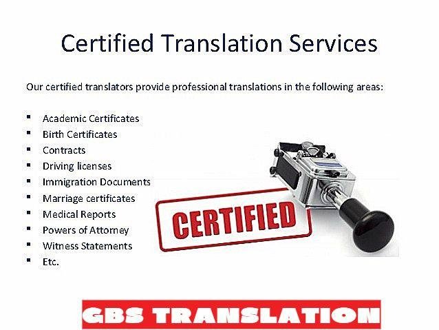 Certified Translation & Notarization  2