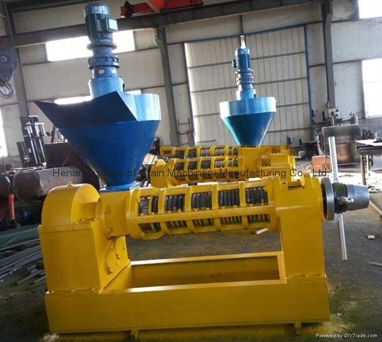 automatic screw oil press machine 200-300kg/h 5