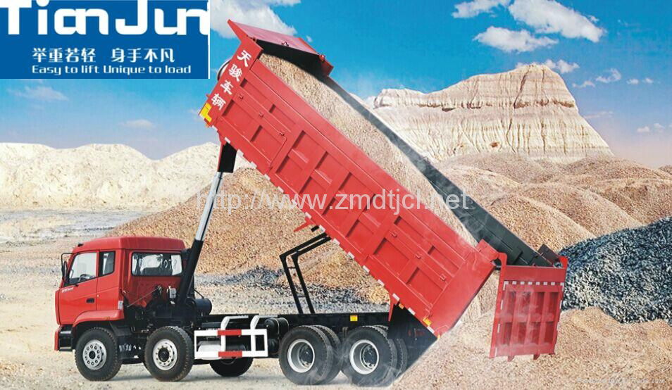 TIANJUN dump semi trailer from China manufacturing 2