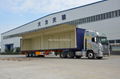 Automatic van type semi trailer for logistic transportation  3