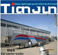 TIANJUN car transport carrier semi trailer support OEM  4