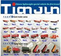 TIANJUN semi trailer from Zhumadian manufacturing 1