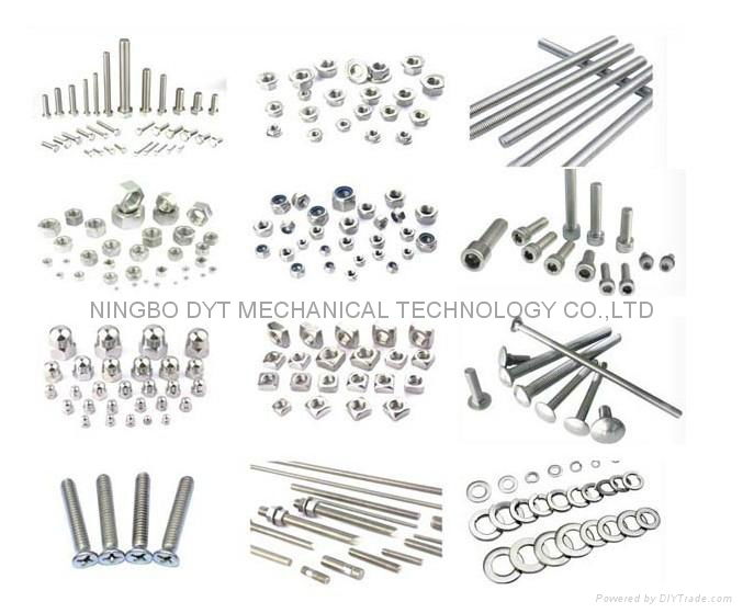 Stainless steel products and brass parts etc