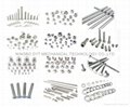 Stainless steel products and brass parts