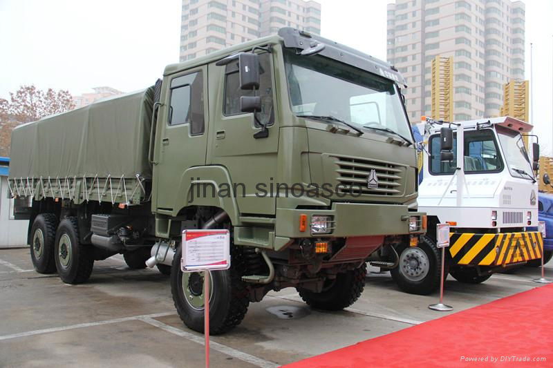 howo military cargo truck made in China
