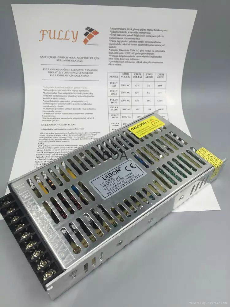 LED power supply 5V LED transformer for led strip 4