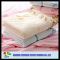 Luxury microfiber soft bath towel with lace edge 5