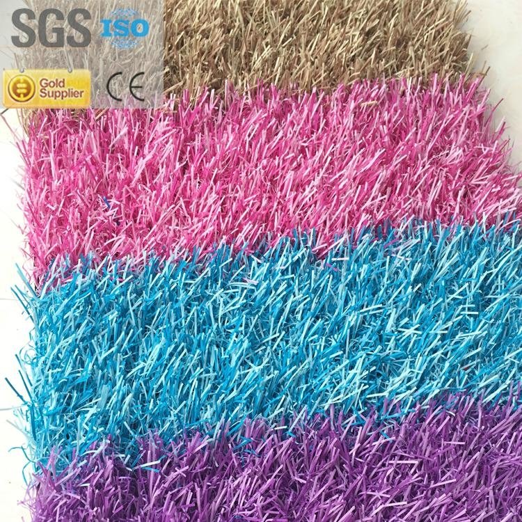 Colorful Kindergarten Synthetic Grass turf SS-CH-1-2-3-4 Artificial Lawn  2