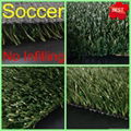 Without Infilling 25mm Soccer Football Synthetic Turf Artificial Grass 1