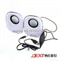 2 inches 4ohm subwoofer multimedia usb speaker stereo speakers 1