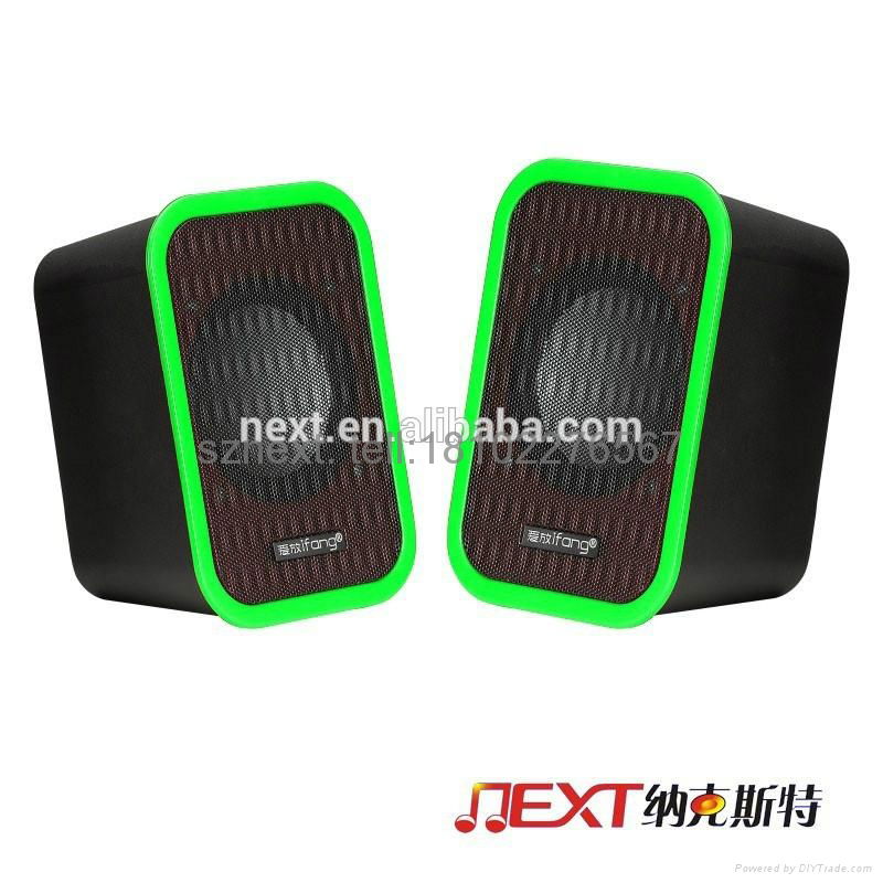hot products new portable mini speaker with USB charger subwoofer speaker 2