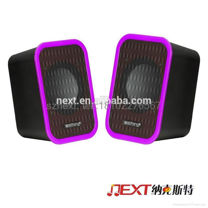 hot products new portable mini speaker with USB charger subwoofer speaker 3