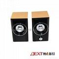 new 2015 imitation wooden mini computer speaker AC speaker sound system 5
