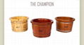 Chinese handmade competitive price wooden foot bath bucket wholesale 2