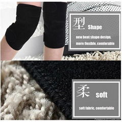 Tourmaline heating knee support velcro knee sleeve belt for arthritis