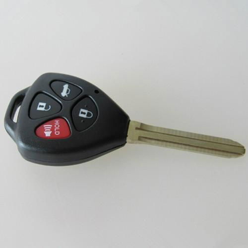 New Toyota TOY43 3+1 button remote key shell 