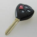 New Toyota TOY43 3+1 button remote key shell  3