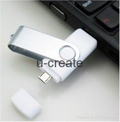 OTG 2*Ports USB for Smart Phone & Tablet PC