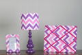 3 Pcs Polyresin Chevron Desk set