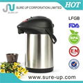 stainless steel vacuum airpot 1.9l 2.5l 3.0l