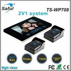 Saful TS-WP708 2V1 Wireless Video Door Phone