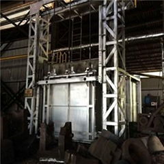 Gas fired annealing furnace