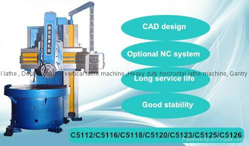 CNC vertical lathe VTL machine 2