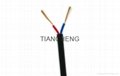 flexible cable 60027 IEC 53 RVV2*2.5mm2 3