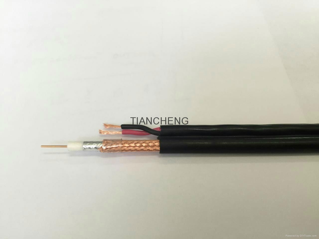 Siamese Cable RG59+2*0.75 square millimeter