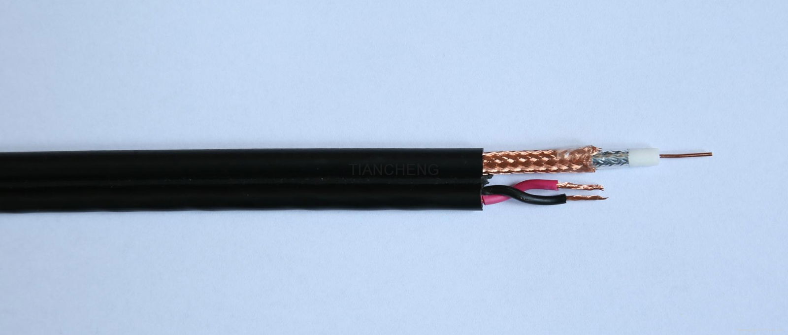 Siamese Cable RG59+2*0.75 square millimeter 2
