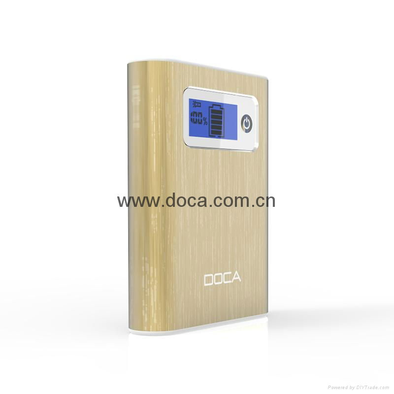 DOCA D618 latest power bank charge device with latest tech of QC 2.0 and Type C. 2