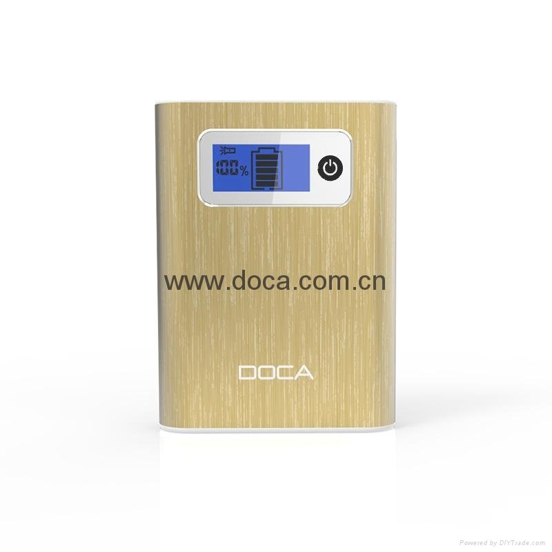 DOCA D618 latest power bank charge device with latest tech of QC 2.0 and Type C. 3