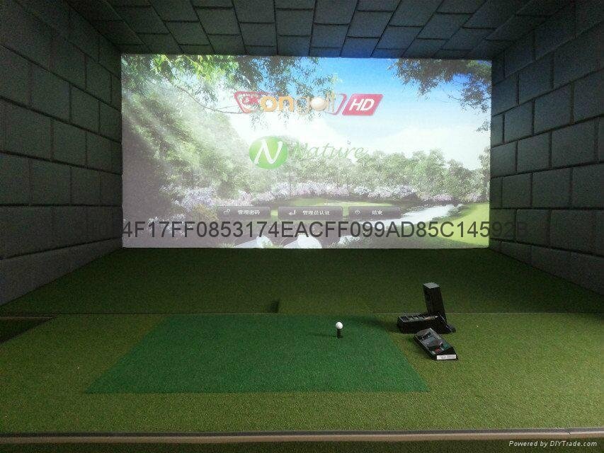 美国GC2室内高尔夫模拟器  模拟高尔夫  
