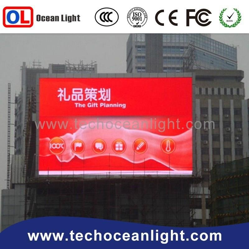 Full color high definition pixel pitch 10mm outdoor Led display