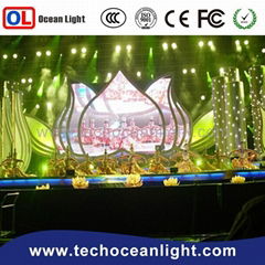 led screens Rental die casting outdoor display led tv display panel