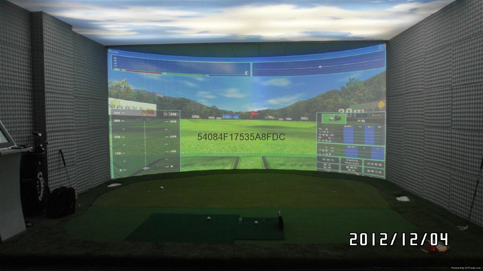 北京室内高尔夫模拟器13911337016 3